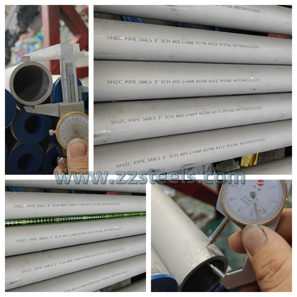 ASTM A312 TP316L Pipe